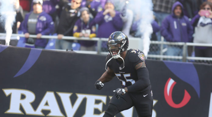 OL Terrell Suggs Leaving Ravens After 16 Years to Sign With Cardinals