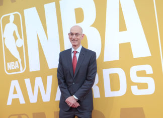 NBA Commissioner Adam Silver in 2017