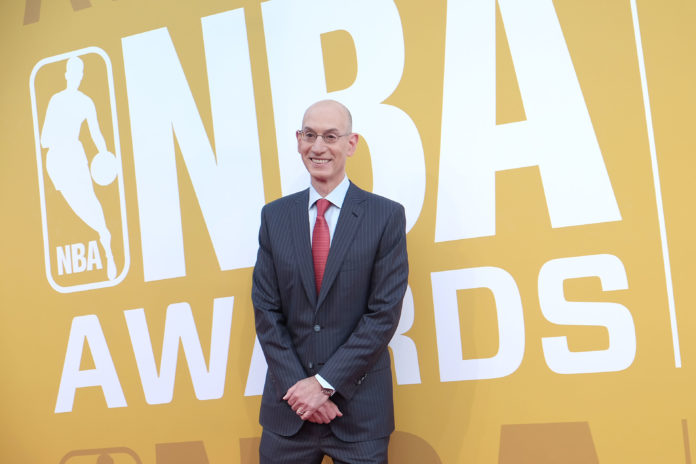 NBA Commissioner Adam Silver in 2017
