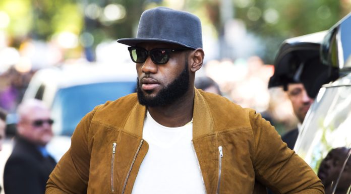 LeBron James Makes Los Angeles Lakers Debut Los Angeles Laker LeBron James with shades and a baseball hat