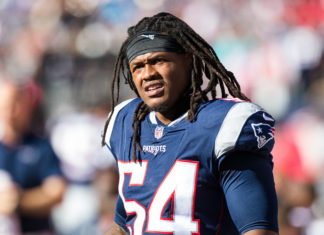 Dont’a Hightower with Patriots in 2017.