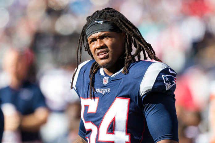 Dont’a Hightower with Patriots in 2017.