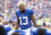 Odell Beckham Jr. with the Giants in 2017