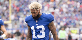Odell Beckham Jr. with the Giants