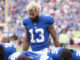 Odell Beckham Jr. with the Giants in 2017