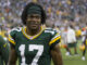 WR Davante Adams Endorses Raiders’ Interim HC Antonio Pierce Davante Adams with the Green Bay Packers in 2017