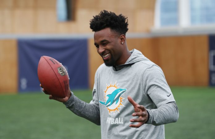 Jarvis Landry during his time with Miami Dolphins in 2017