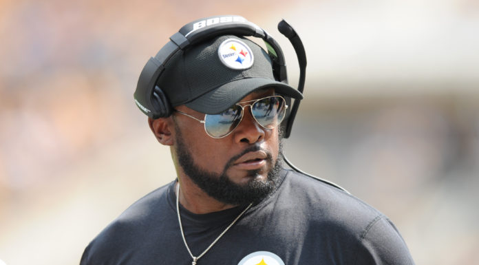 Steelers head coach Mike Tomlin in 2017.