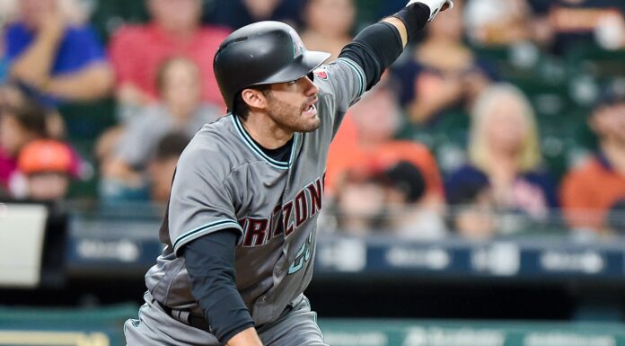 All-Star DH J.D. Martinez Signs a 1-Year, $12 Million Contract With the NY Mets J.D. Martinez during his time with Diamondbacks in 2017