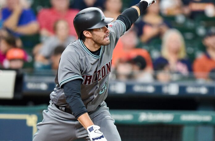 J.D. Martinez during his time with Diamondbacks in 2017