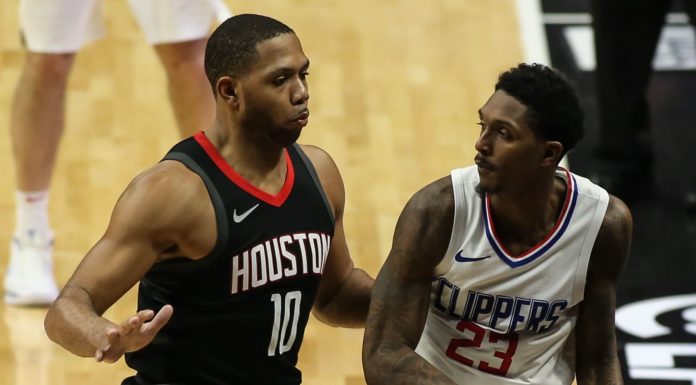 Eric Gordon Scores 50 and Fuels Rockets to 126-117 Win Over Jazz Eric Gordon and Lou Williams