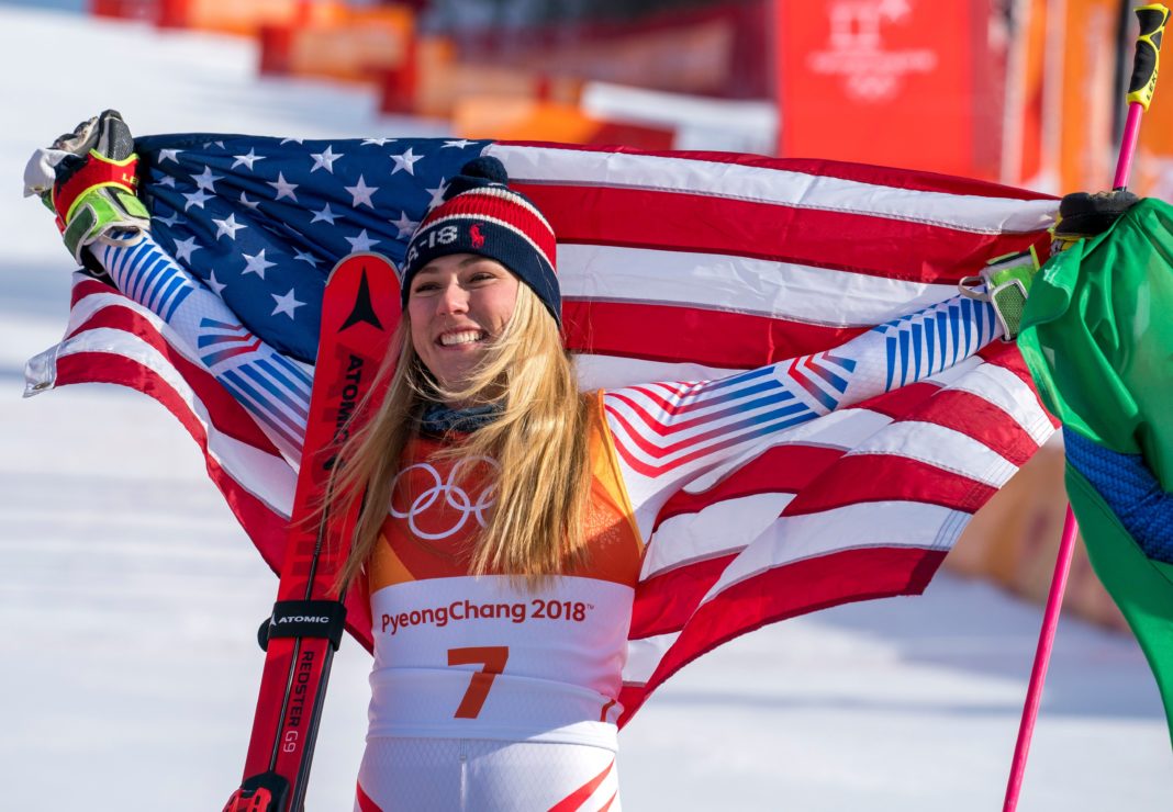 U.S. Alpine Ski Racer Mikaela Shiffrin Wins Olympic Gold in Giant ...