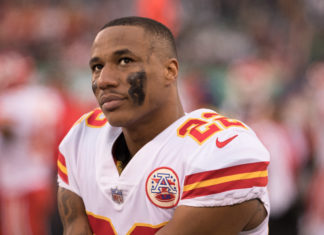 Marcus Peters with the Chiefs in 2017