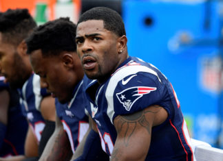Malcolm Butler with the Patriots in 2016