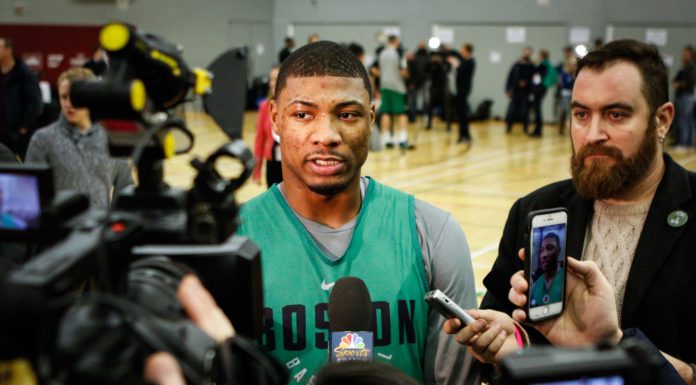 Boston Celtics' guard Marcus Smart