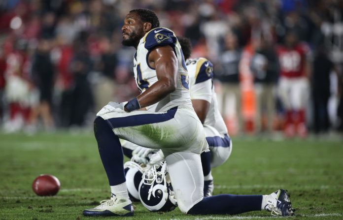 Robert Quinn with the Rams in 2018