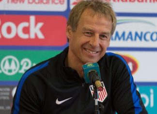 Jurgen Klinsmann during his time as USMNT coach in 2016