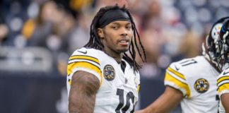 Martavis Bryant during his time with the Steelers in 2017