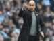 Man City on the Brink of UCL Exit After a Shocking Loss to PSG Pep Guardiola, manager of Manchester City in 2018