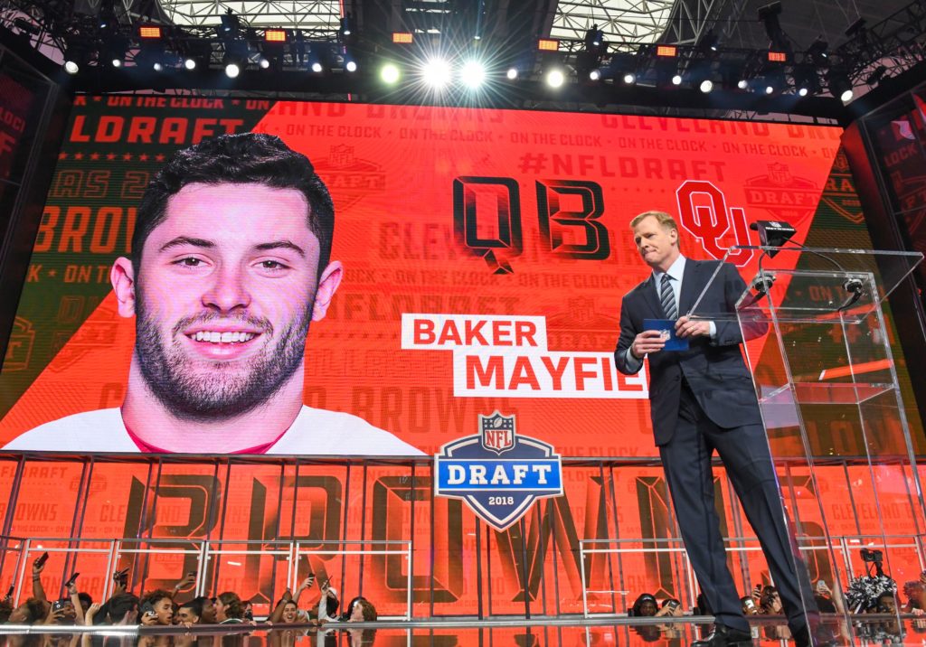 Cleveland Browns Select QB Baker Mayfield First Overall in the 2018 NFL ...