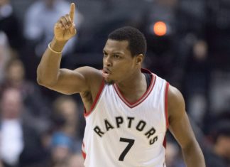 Kyle Lowry with the Toronto Raptors in 2016