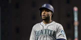 Robinson Cano with the Mariners in 2017