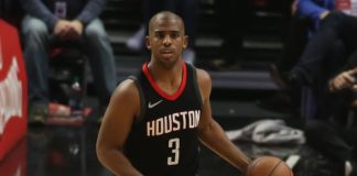 Chris Paul with Houston in 2018