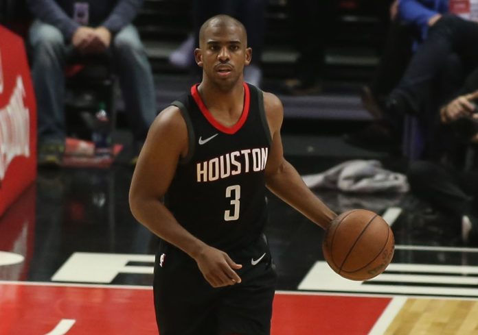 Chris Paul with Houston in 2018