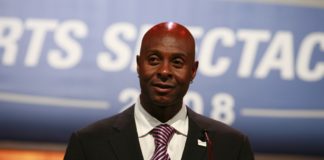 Jerry Rice at the 2008 Cedars Sinai Sports Spectacular