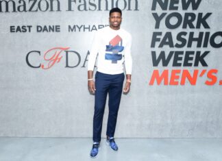 Rudy Gay at Men's presented by Amazon Fashion in 2015