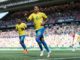 Neymar with Brazil national team in 2018