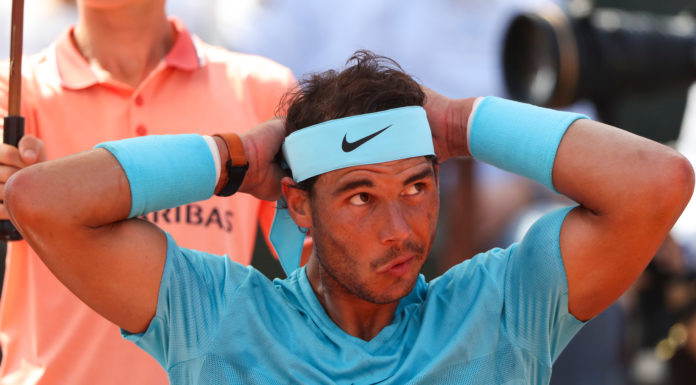 Rafael Nadal Withdraws from Brisbane International after Thigh Injury Rafael Nadal at 2018 French Open