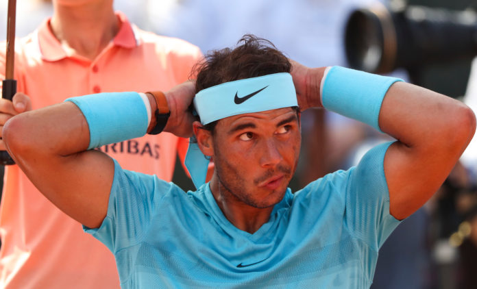 Rafael Nadal at 2018 French Open