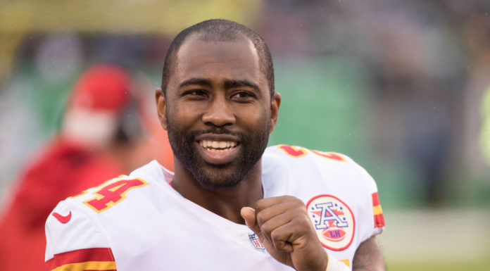 Darrelle Revis with the Chiefs in 2017
