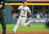 Alex Bregman with the Houston Astros in June 2018