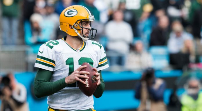 Aaron Rodgers Named NFL MVP for the Second Consecutive Season Packers QB Aaron Rodgers in 2017.