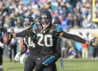 Jalen Ramsey during his time with Jaguars in 2018.