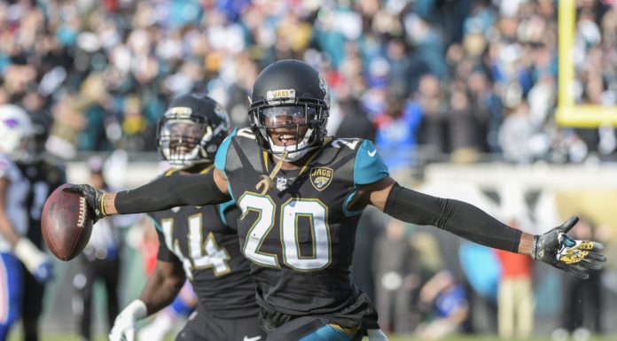 Jalen Ramsey during his time with Jaguars in 2018.