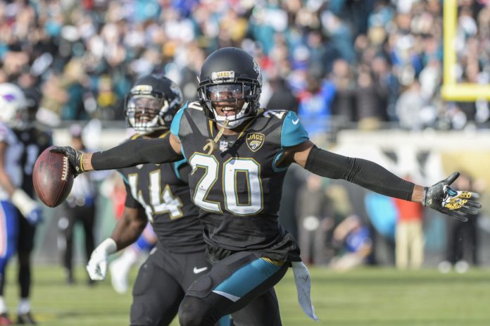 Jalen Ramsey during his time with Jaguars in 2018.