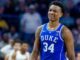 Wendell Carter Jr. with Duke in 2018