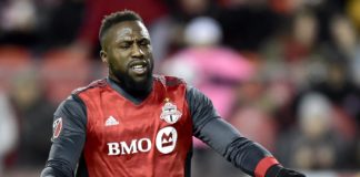 Jozy Altidore with Toronto FC in 2018