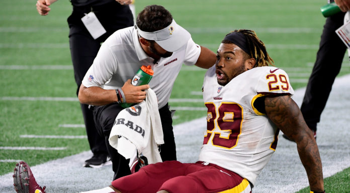 Washington RB Derrius Guice “Cleared for 2020”