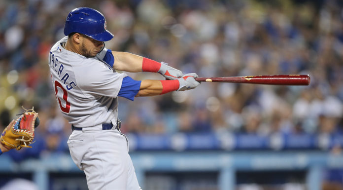 Cubs Win NL Season Series in an 11-8 Swoop over Brewers Willson Contreras with the Chicago Cubs in 2018