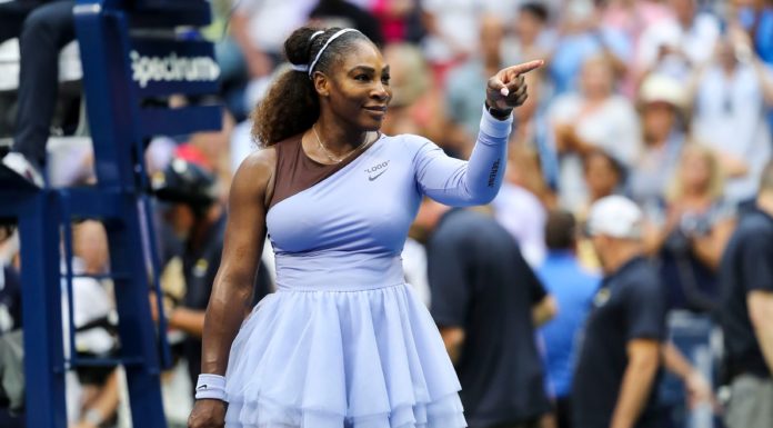 Serena Williams at the 2018 US Open.