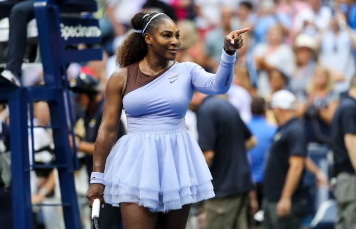 Serena Williams at the 2018 US Open.