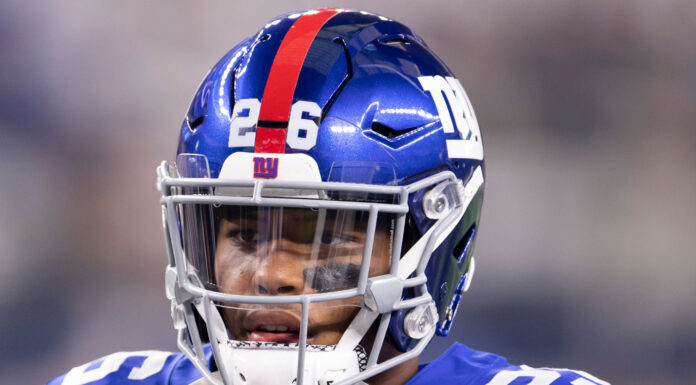Giants’ RB Saquon Barkley Avoids Surgery, Won’t Be Placed on IR Saquon Barkley with the Giants in 2018
