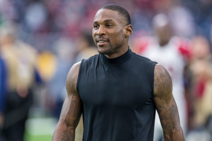 Patrick Peterson with the Cardinals in 2017
