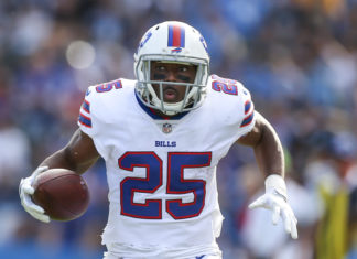 LeSean McCoy while playing for the Bills