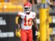 The Chiefs' Tyreek Hill in 2018