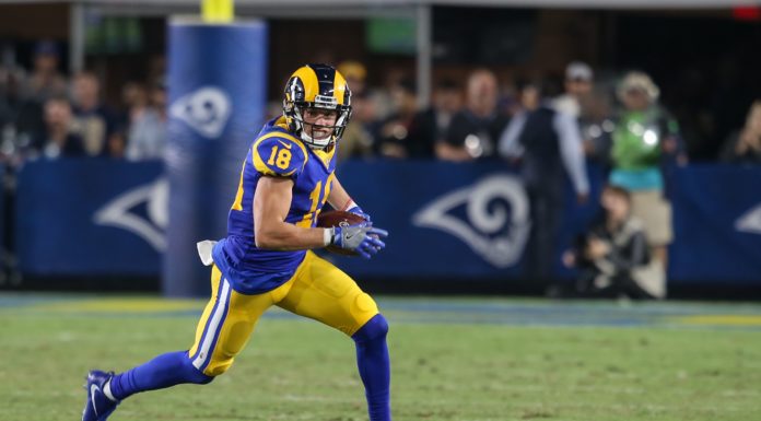 Los Angeles Rams wide receiver Cooper Kupp in 2018.